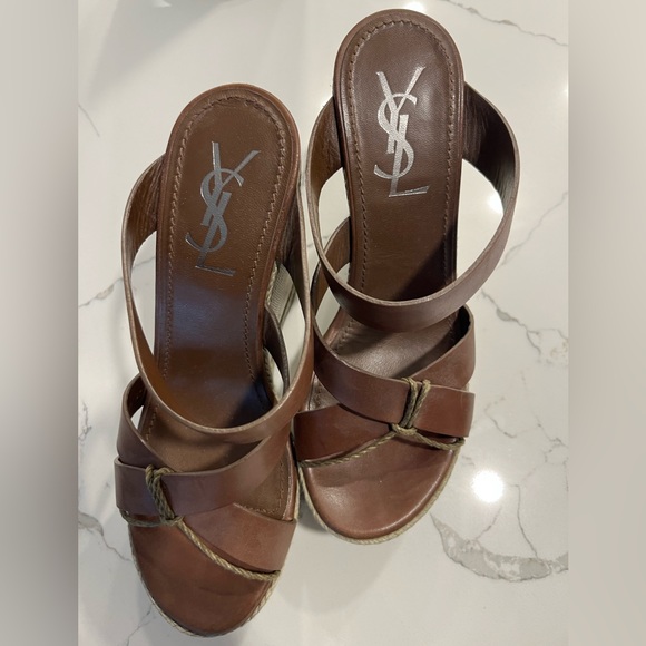 YSL platform wedges - Picture 2 of 6